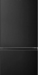 מקרר מקפיא תחתון 336 ליטר Hisense RB440N4AFD נירוסטה מושחרת