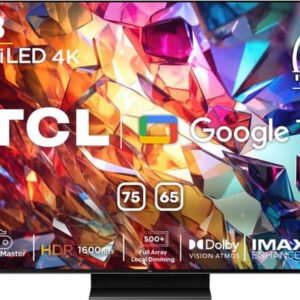 טלוויזיה חכמה TCL QD-Mini LED 4K "65 טי.סי.אל 65C71B