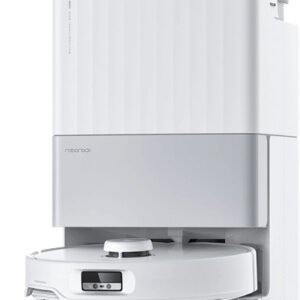 שואב אבק רובוטי כולל תחנת עגינה Roborock רובורוק Qrevo Edge 5V1 לבן