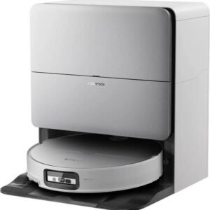 שואב אבק רובוטי כולל עמדת ריקון Roborock רובורוק Saros 20 Sonic כסוף