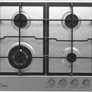 כיריים גז 4 מבערים Midea מידאה 60SJ402 נירוסטה