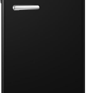 מקרר משרדי בעיצוב רטרו כולל תא הקפאה - 93 ליטר Midea מידאה HS-121LN - שחור