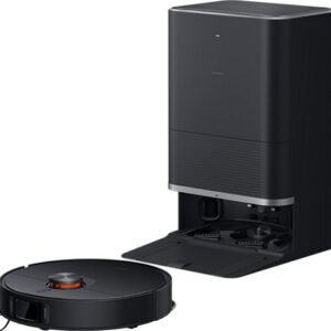 שואב אבק רובוטי שוטף כולל תחנת עגינה עמדת ריקון וניקוי עצמי Xiaomi שיאומי Robot Vacuum X20 Max שחור