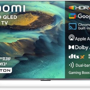 טלוויזיה חכמה 65" 4K UHD QLED ללא שוליים Xiaomi שיאומי TV A Pro 65 (2026) L65MB-APME