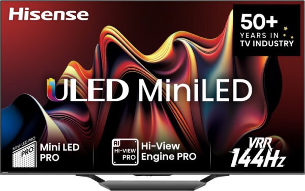 ⁦טלוויזיה חכמה 65" Hisense 4K UHD הייסנס 65U72NQ⁩ – תמונה ⁦1⁩