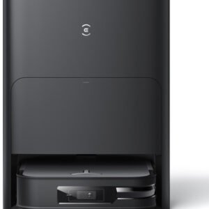שואב אבק רובוטי שוטף כולל תחנת עגינה עמדת ריקון וניקוי עצמי Ecovacs אקווקס Deebot X2 Omni שחור