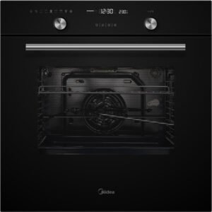 תנור בנוי 70 ליטר כולל מסילה טלסקופית Midea מידאה N5M90E5-B