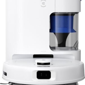 שואב אבק שוטף רובוטי כולל תחנת עגינה Ecovacs אקווקס Deebot N20e Plus - לבן