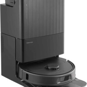 שואב אבק רובוטי שוטף כולל עמדת ריקון אוטומטי Roborock רובורוק Qrevo S שחור