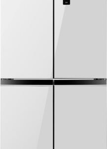 מקרר 4 דלתות זכוכית לבנה No Frost Sachs RFK-5603GWP