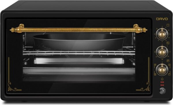 ⁦טוסטר אובן 42 ליטר Davo דאבו 1509B שחור⁩ – תמונה ⁦1⁩
