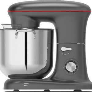 מיקסר מקצועי 10 ליטר Normande נורמנדה MK-8810 אפור פס אדום