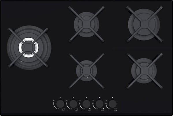 ⁦כיריים גז - 5 להבות Normande נורמנדה ND-8051G⁩ – תמונה ⁦1⁩