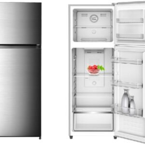 מקרר 2 דלתות מקפיא עליון 350 ליטר LUXOR דגם LUX NF380INOX נירוסטה