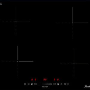 כיריים אינדוקציה 4 מוקדי בישול 60 ס"מ Sauter SHI6110 - חד פאזי - גימור זכוכית שחורה