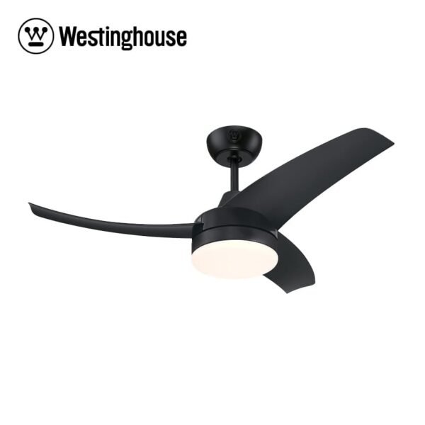 ⁦42'' Longwood WIFI מאוורר תקרה מנוע DC שחור ושלט מבית Westinghouse⁩ – תמונה ⁦1⁩