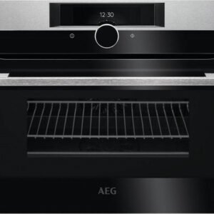 תנור בנוי 45 ס"מ משולב מיקרוגל AEG א.א.ג. HORIZON KMK861000M