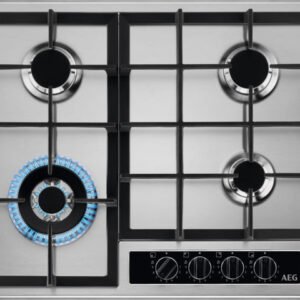 כיריים גז 4 להבות AEG א.א.ג. Slim Line HGB64420YM