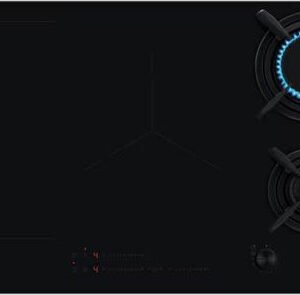 כיריים אינדוקציה 90 ס"מ משולבות גז AEG HDB95623NB Gas & MAXISENSE