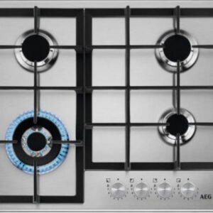 כיריים גז AEG HGB64320SM נירוסטה
