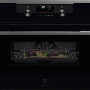 תנור בנוי משולב מיקרוגל 43 ליטר AEG EVL6E46H Borderless Design