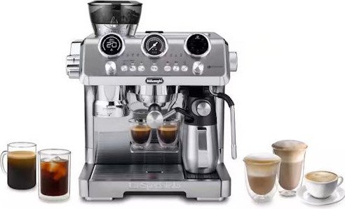מכונת קפה ידנית חכמה DELONGHI דלונגי דגם EC 9885 M La Specialista Maestro