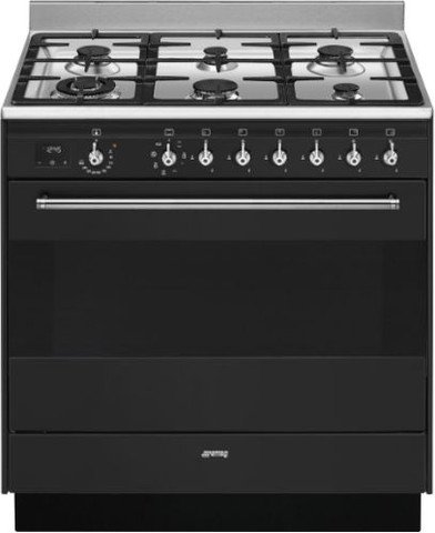 8017709310622.jpg תנור משולב כיריים 90 ''מ מבית SMEG סמאג דגם FS9608AS-1 – תמונה 1