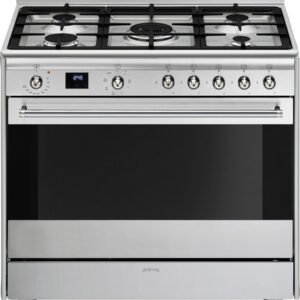 תנור משולב כיריים גז - 5 להבות Smeg סמג SSA91MAX2 נירוסטה