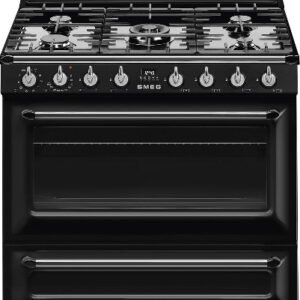 תנור משולב כיריים 90 ס''מ מבית SMEG סמאג דגם TR90