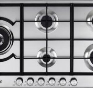 כיריים גז 5 להבות 90 ס''מ DELONGHI דלונגי דגם NDG-105X