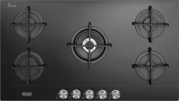 8024651213468.jpg כיריים גז 5 להבות - 90 ס"מ Delonghi דלונגי NSL590NC-IL – תמונה 1