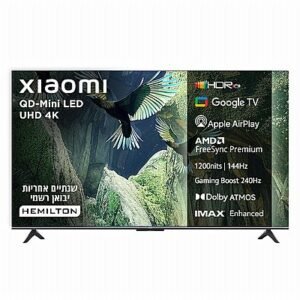טלוויזיה Xiaomi TV S Mini 4K 55 L55MA-SPLME 4K ‏55 ‏אינטש שיאומי