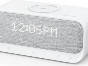 רמקול אלחוטי + שעון מבית ANKER אנקר דגם SOUNDCORE WAKEY BT 5.0 A3300G21