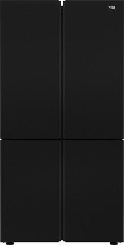 8690842587214.jpg מקרר 4 דלתות - 572 ליטר Beko בקו GN1406222GB זכוכית שחורה – תמונה 1