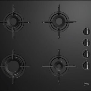 כיריים גז זכוכית - 4 להבות Beko בקו K6510IL