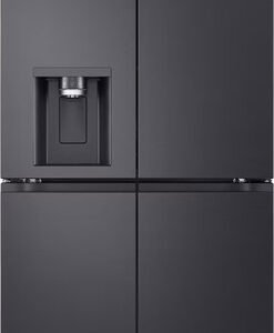 מקרר 4 דלתות 637 ליטר LG אל ג'י GR-730BDIS פלדה שחורה