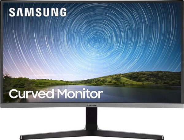 ⁦מסך מחשב קעור 27" Samsung סמסונג C27R500FHR⁩ – תמונה ⁦1⁩