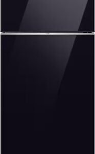 מקרר מקפיא עליון - 465 ליטר כולל התקן שבת מובנה מהדרין Samsung סמסונג BeSpoke RT48CB6626BK זכוכית שחורה