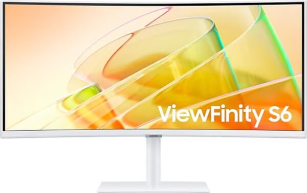 ⁦מסך מחשב קעור 34" Samsung סמסונג ViewFinity S6 S34C650TAU⁩ – תמונה ⁦1⁩