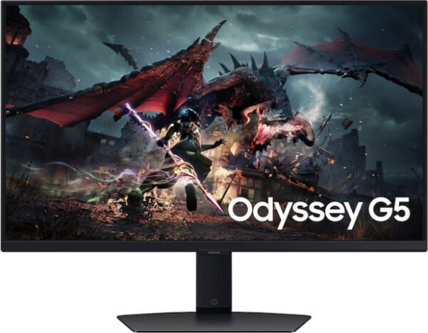 ⁦מסך מחשב גיימינג 27" Samsung סמסונג Odyssey G5 S27DG500EU⁩ – תמונה ⁦1⁩