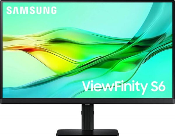 ⁦מסך מחשב 27" Samsung סמסונג ViewFinity S6 S27D600UAU⁩ – תמונה ⁦1⁩
