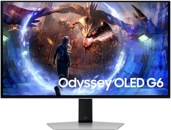 ⁦מסך מחשב גיימינג 27" Samsung סמסונג Odyssey G6 OLED S27DG602SM⁩ – תמונה ⁦1⁩