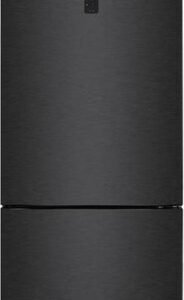 מקרר מקפיא תחתון 462 ליטר LG R-2B479B אפור כהה