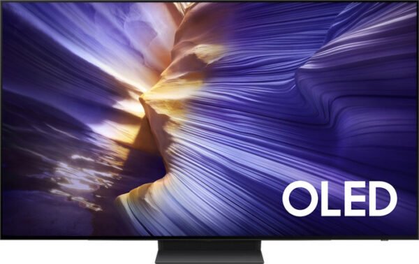 ⁦טלוויזיה חכמה 77" OLED 4K ‏Samsung סמסונג S90F QE77S90FAEXIL⁩ – תמונה ⁦1⁩
