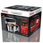 ⁦סיר גריל חשמלי דיגיטלי דו תאי ללא שמן 8.3 ליטר Tefal טפאל Dual Easy Fry & Grill EY905D40 במלאי⁩ – תמונה ⁦5⁩
