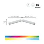 ⁦Wi-Fi Bar Linear Light Duel גוף תאורה חכם ליניארי כפול מבית WIZ⁩ – תמונה ⁦3⁩