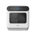 מדיח מיני פלוס להצבה חופשית midea דגם MDWMT030S(W)-W-IL