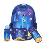 חללית Dreamland Deluxe סט 9 ב 1 תיק בית ספר כולל עגלת טרולי מבית Marshmelo
