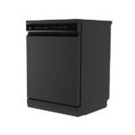 ⁦מדיח כלים רחב 14 מערכות כלים שחור WQP14-W7633C-B midea⁩ – תמונה ⁦2⁩
