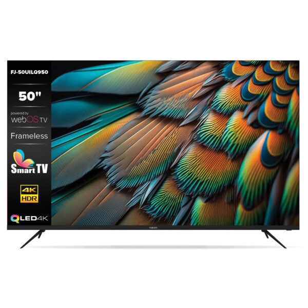 ⁦מסך 50″ SMART QLED 4K FUJICOM – מערכת הפעלה Webos כולל שלט מג'יק⁩ – תמונה ⁦1⁩